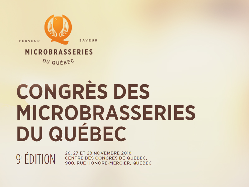WEGOTRADE au Congrès des microbrasseries du Québec 2017