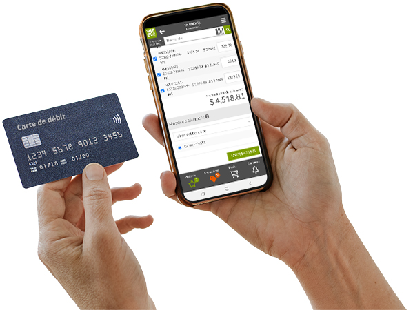 Paiement B2B sur téléphone mobile avec WEGOTRADE